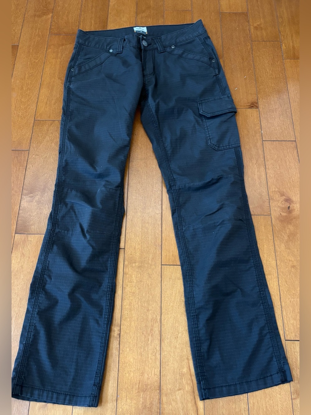 Ridgecut Workwear Women’s Size 4 Dark Gray Cargo Ultra Work Pants Mid-rise